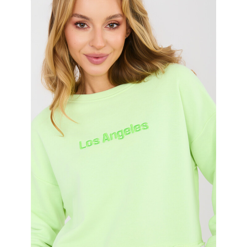 Factory Price Svetlozelená mikina Los Angeles 67313490