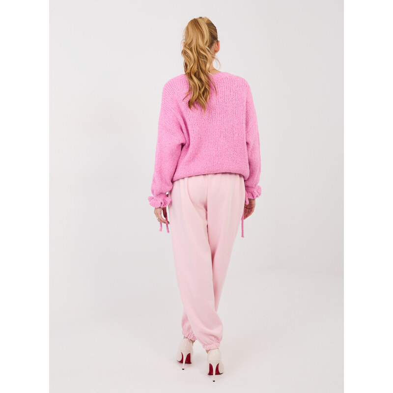 Italy Moda Svetloružové tepláky 67313535