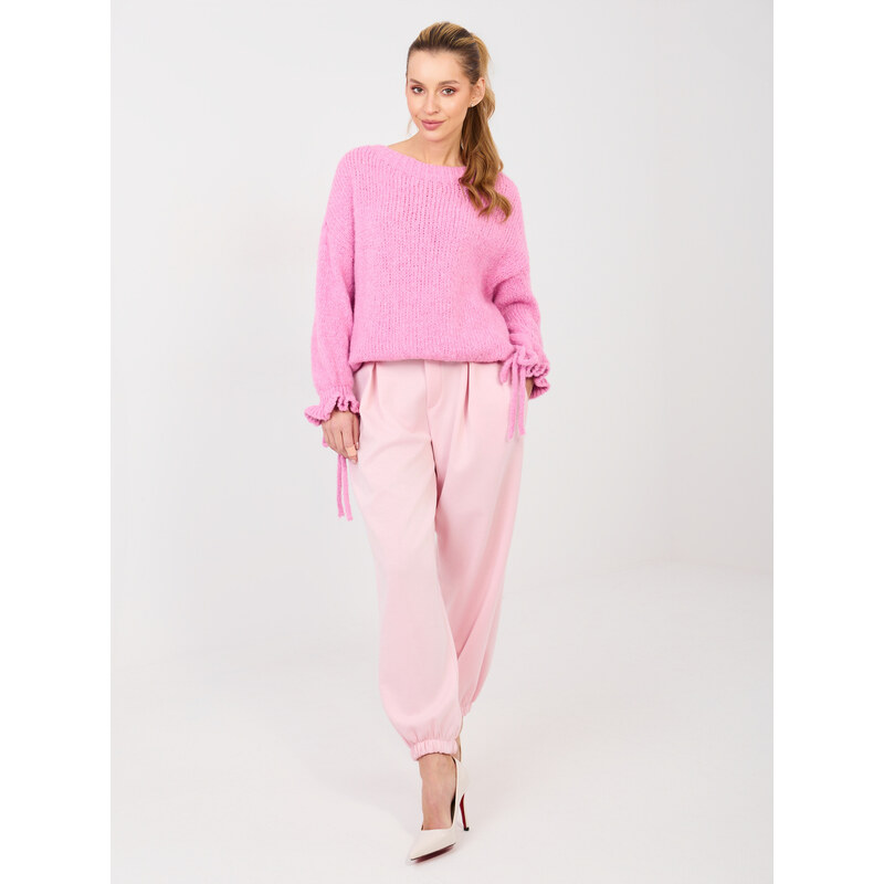 Italy Moda Svetloružové tepláky 67313535