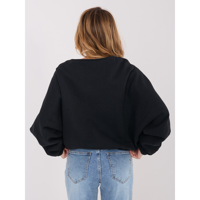 Factory Price Čierna mikina na zips 67313462