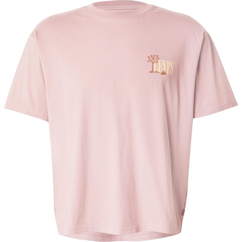 LEVIS Tričko hnedá / svetložltá / ružová 67317615