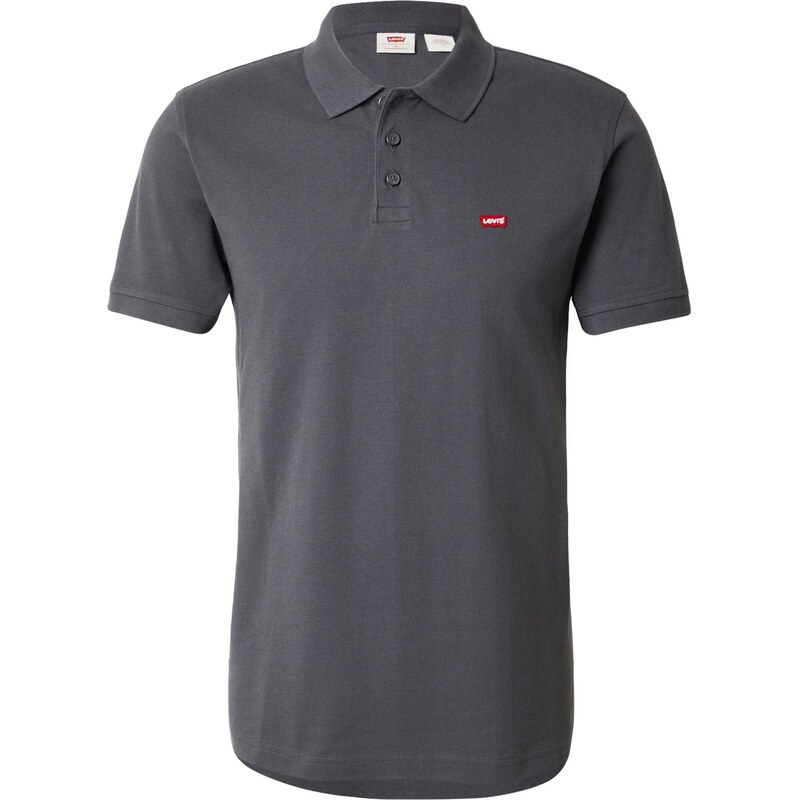 LEVIS Tričko Housemark Polo sivá / svetločervená / biela 67317681