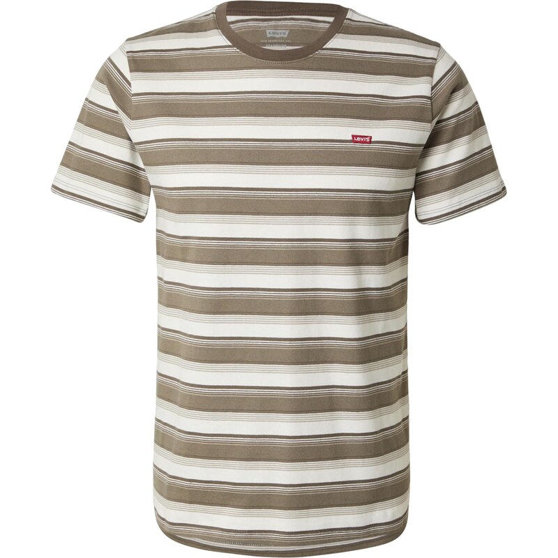 LEVIS Tričko hnedá / brokátová / biela 67317685
