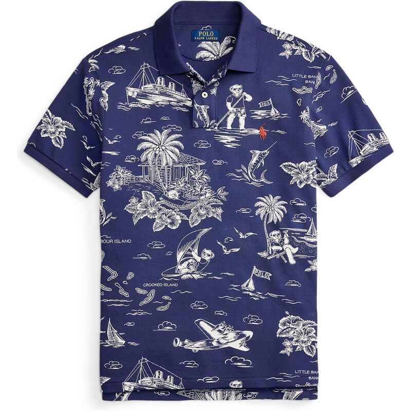 Polo Ralph Lauren Tričko modrá / biela 67317716