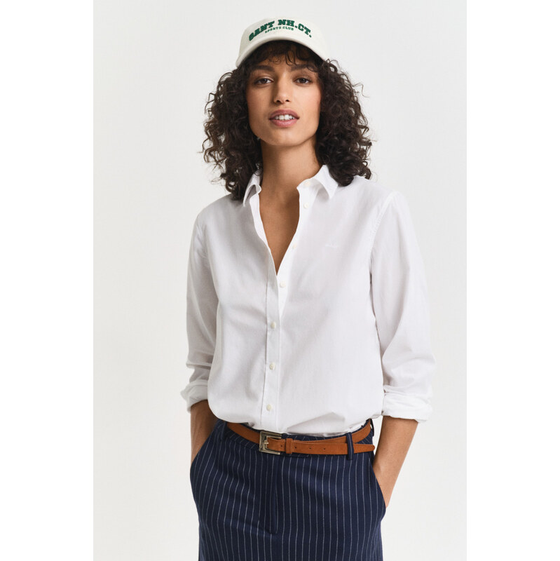 KOŠEĽA GANT REG CLASSIC POPLIN SHIRT WHITE 67313095