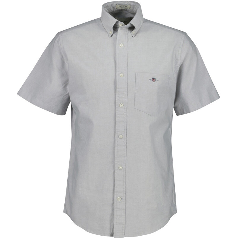 KOŠEĽA GANT REG CLASSIC OXFORD SS SHIRT LIGHT PUTTY 67313131
