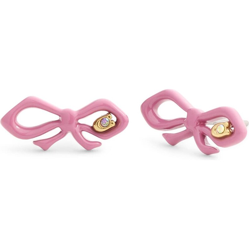 COACH Náušnice zlatá / staroružová 67317727