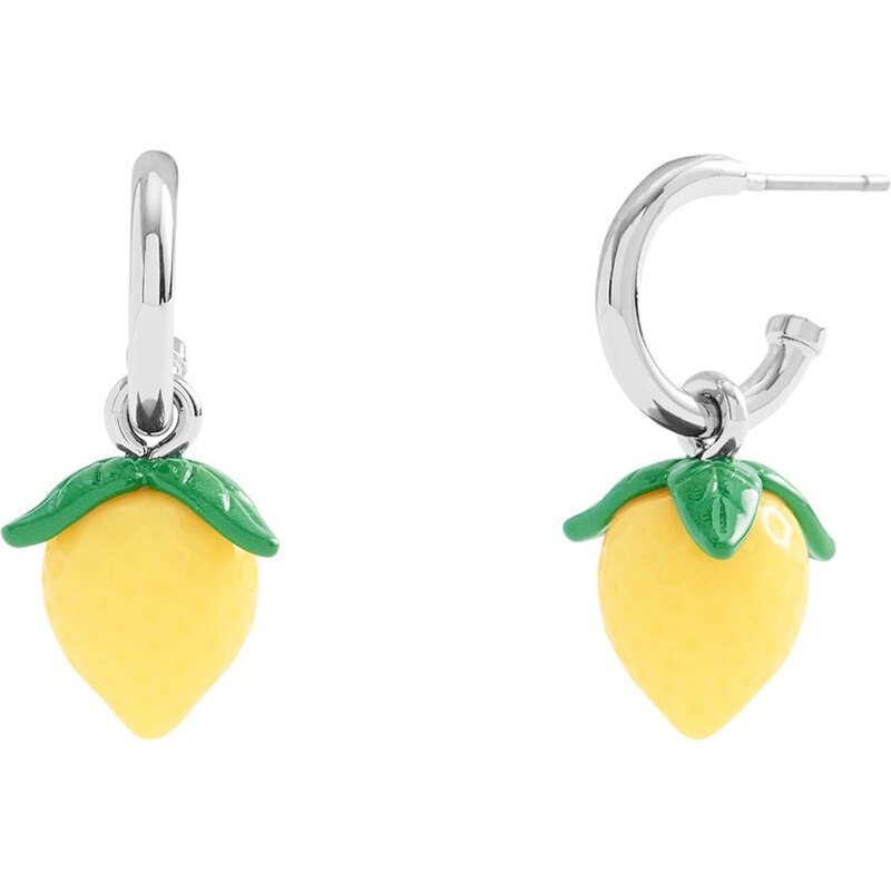 COACH Náušnice žltá / zelená / strieborná 67317728