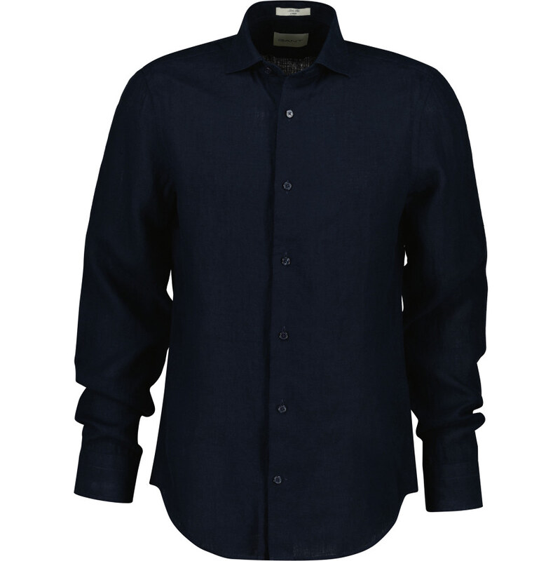 KOŠEĽA GANT SLIM LINEN SHIRT EVENING BLUE 67313171