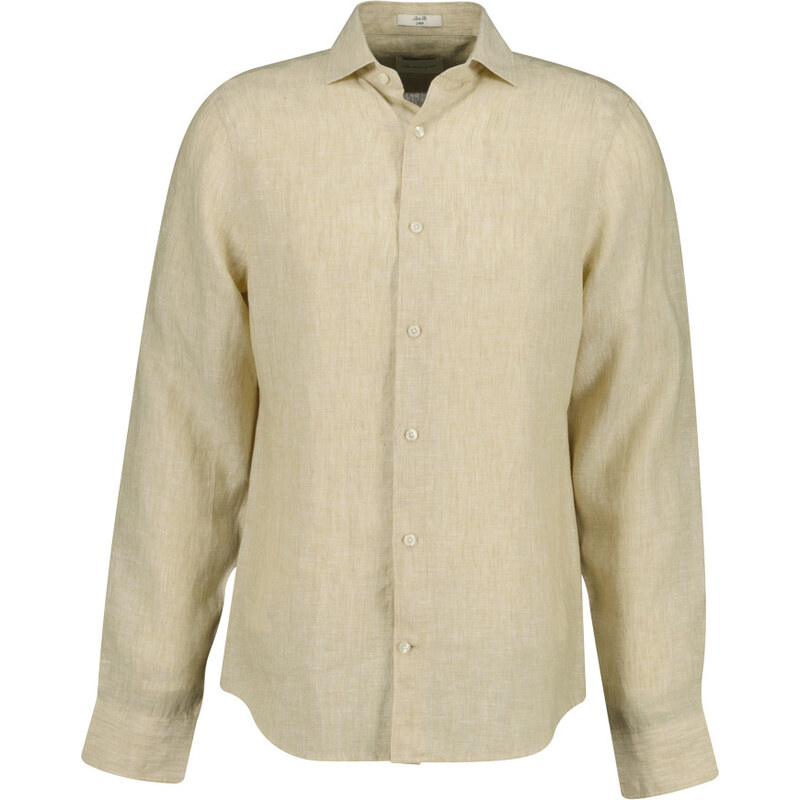 KOŠEĽA GANT SLIM LINEN SHIRT OAT BEIGE 67313172