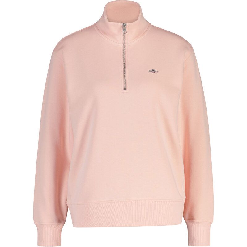 MIKINA GANT SHIELD HALF-ZIP APRICOT PINK 67313193