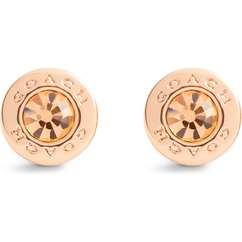 COACH Náušnice ružové zlato 67317734
