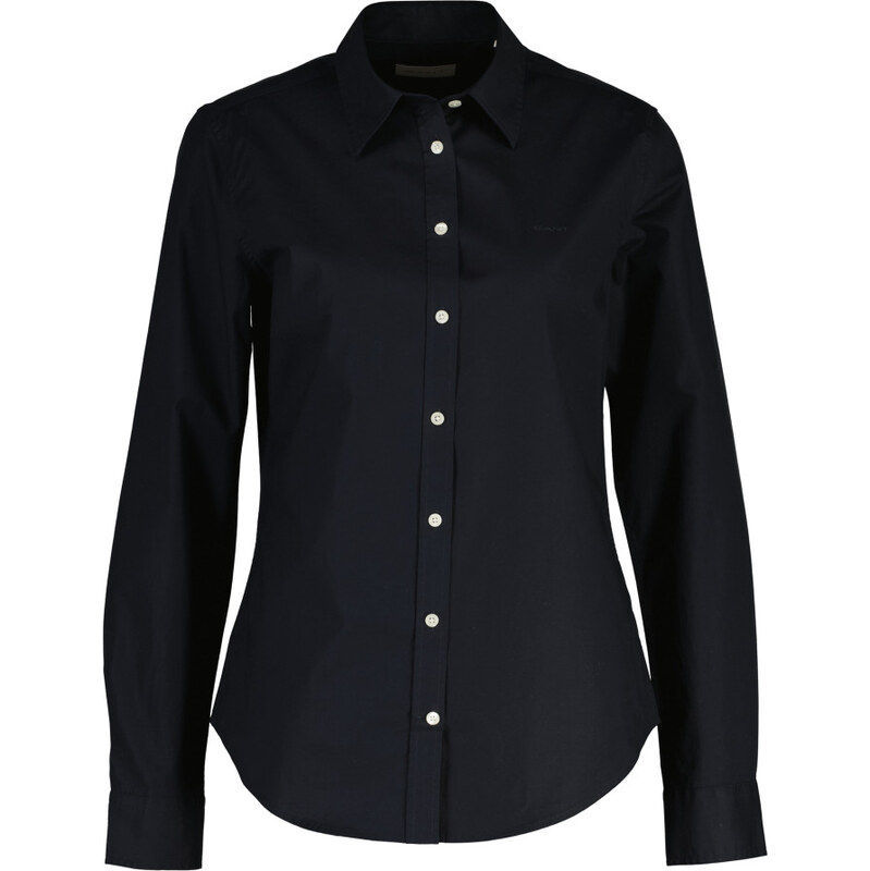 KOŠEĽA GANT SLIM POPLIN SOLID SHIRT BLACK 67313248