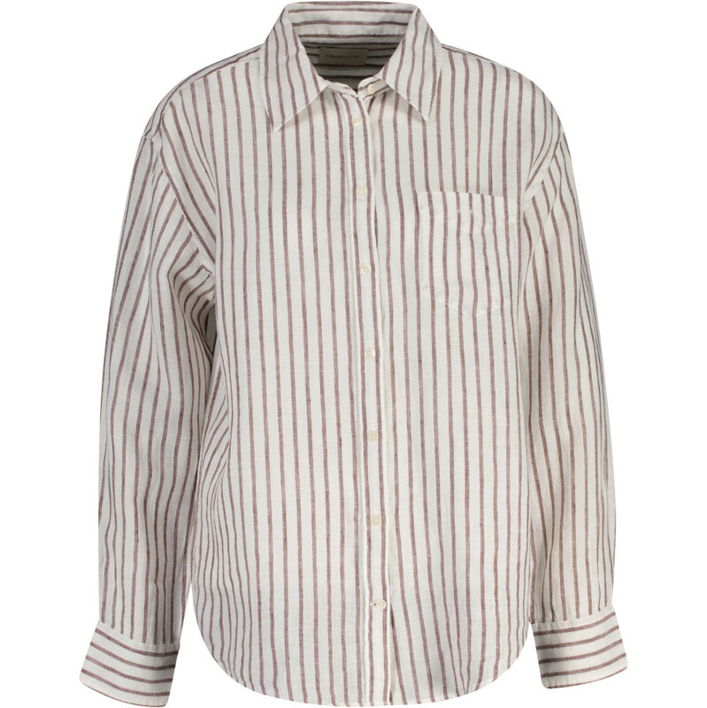 KOŠEĽA GANT REL STRIPED LINEN LS SHIRT FRESH SOIL 67313261