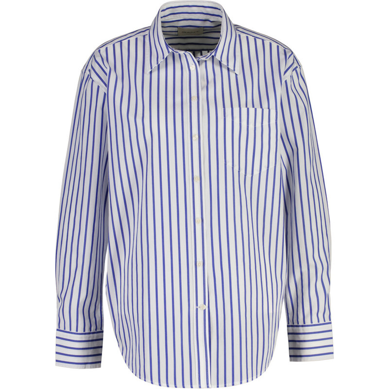 KOŠEĽA GANT REL CLASSIC POPLIN STRIPED SHIRT ROYAL BLUE 67313247