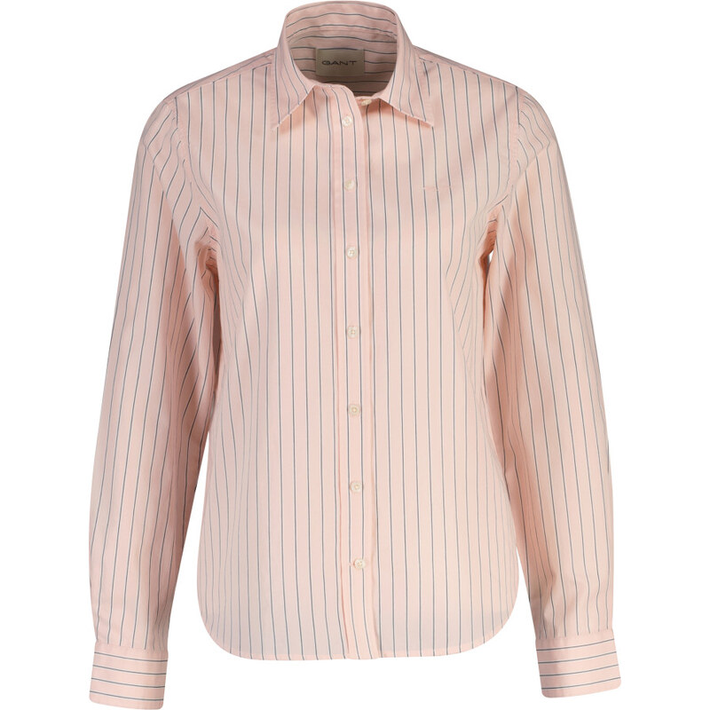 KOŠEĽA GANT REG CLASSIC POPLIN STRIPE SHIRT APRICOT PINK 67313253