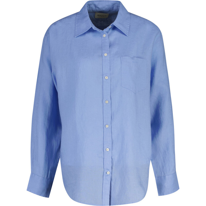 KOŠEĽA GANT REL LINEN LS SHIRT PALACE BLUE 67313264