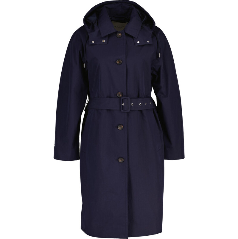 KABÁT GANT BELTED WIND COAT EVENING BLUE 67313285