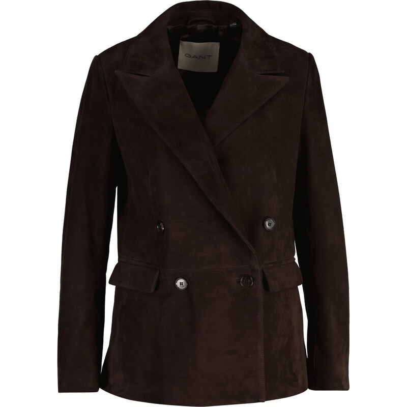 BUNDA GANT DB SUEDE CLUB BLAZER DEEP BROWN 67313291