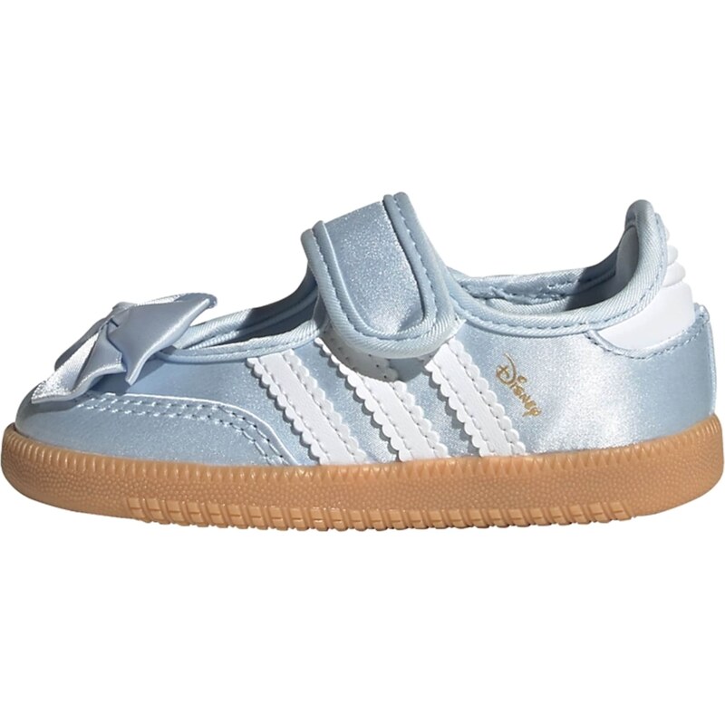 ADIDAS ORIGINALS Baleríny Samba Jane svetlomodrá / biela 67317741