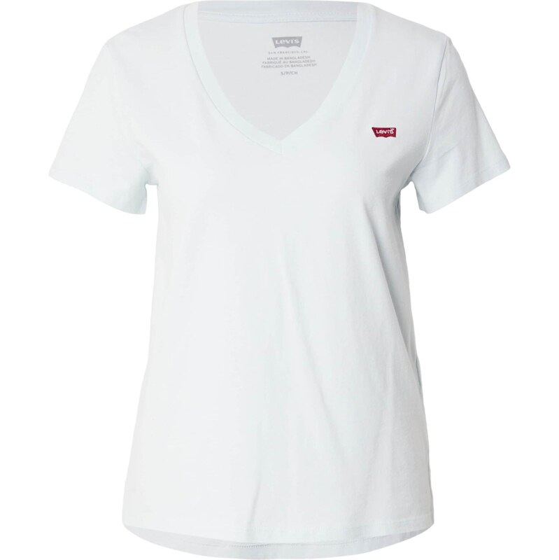 LEVIS Tričko The Perfect V-Neck pastelovo modrá 67317747