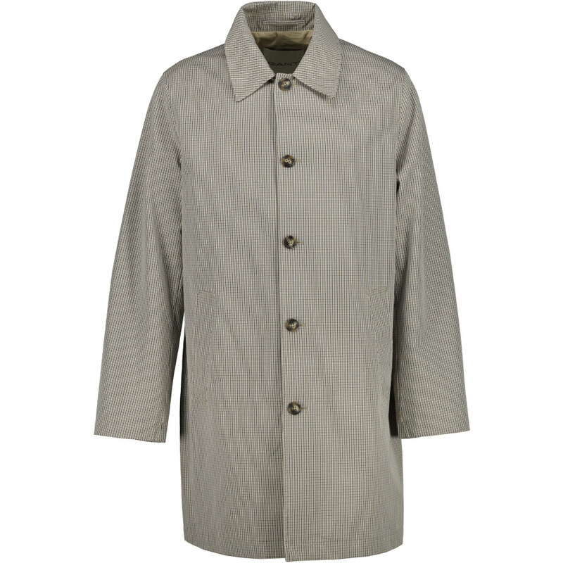 KABÁT GANT COTTON BLEND CAR COAT OAT BEIGE 67313327