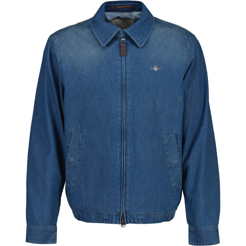 BUNDA GANT INDIGO WINDCHEATER JACKET SEMI LIGHT BLUE 67313333