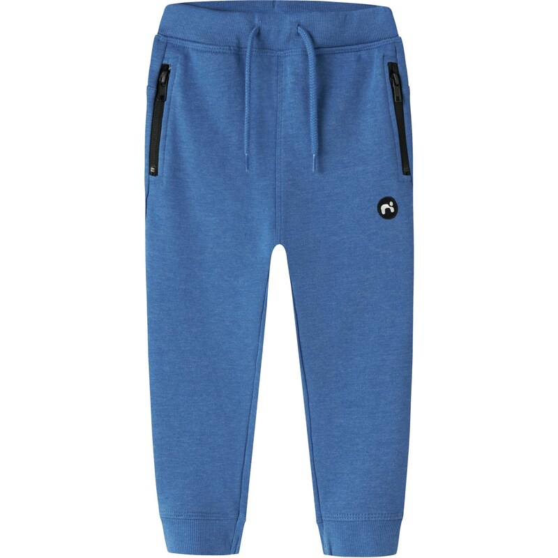 NAME IT Nohavice NMMVimo modrá melírovaná / čierna 67317762