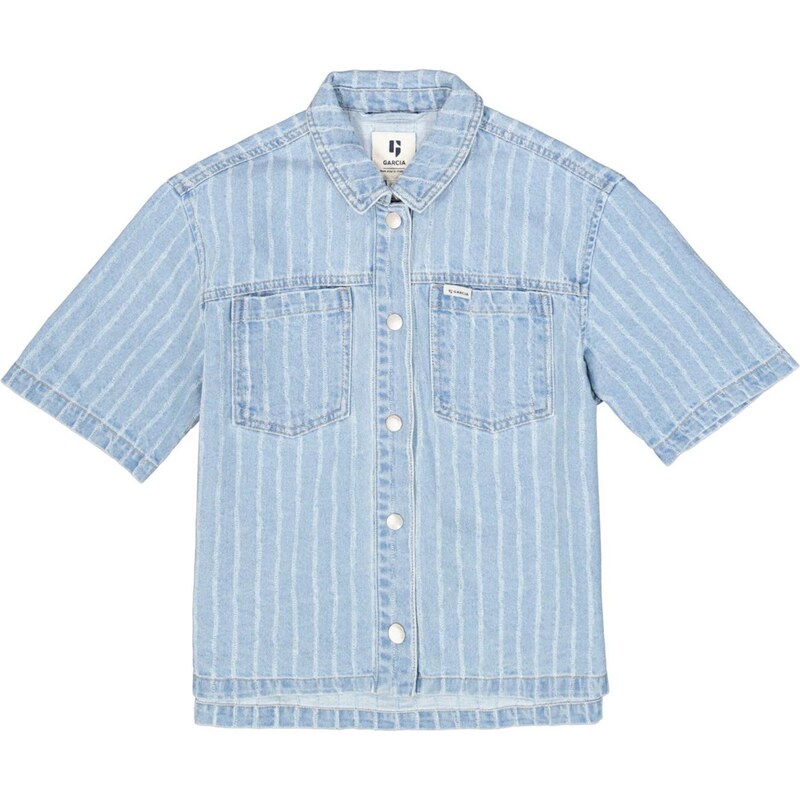 GARCIA Prechodná bunda modrá denim 67317830