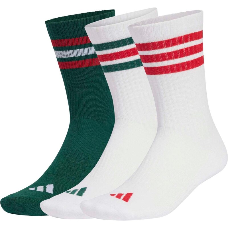 ADIDAS PERFORMANCE Športové ponožky ESS zelená / červená / biela 67317875