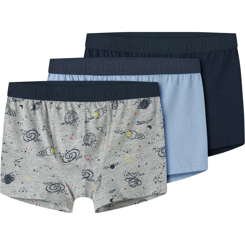 NAME IT Nohavičky krémová / námornícka modrá / nebesky modrá / sivá 67317883