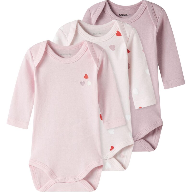 NAME IT Body ružová / staroružová / pastelovo ružová / červená 67317895