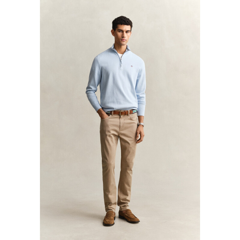 DŽÍNSY GANT SLIM DESERT JEANS DARK KHAKI 67313099