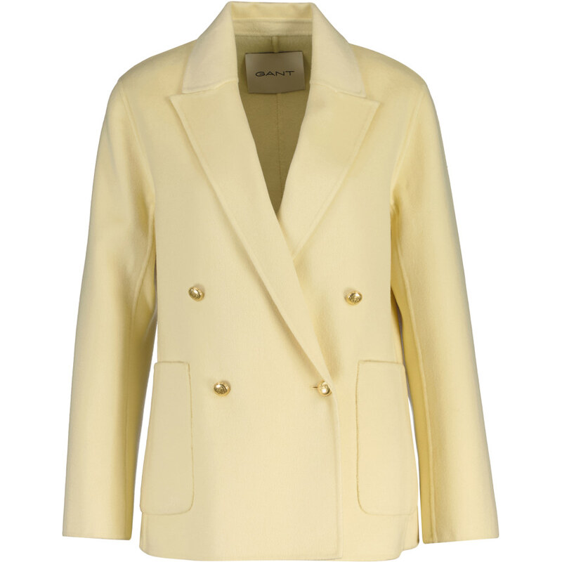 SAKO GANT HANDSTITCHED CLUB BLAZER VANILLA YELLOW 67313288