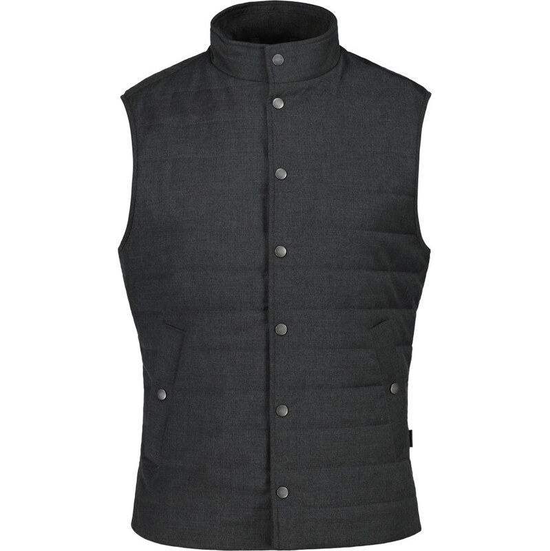 VESTA GANT LIGHT INSULATED COMMUTER VEST ANTRACIT MELANGE 67313336