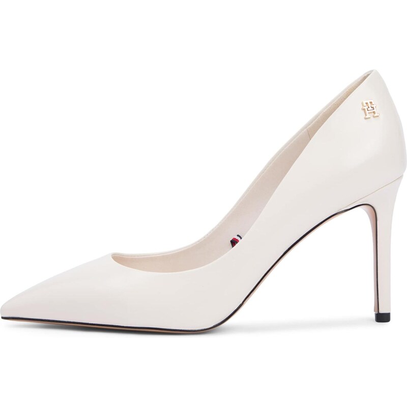 TOMMY HILFIGER Lodičky Essential perlovo biela 67317932