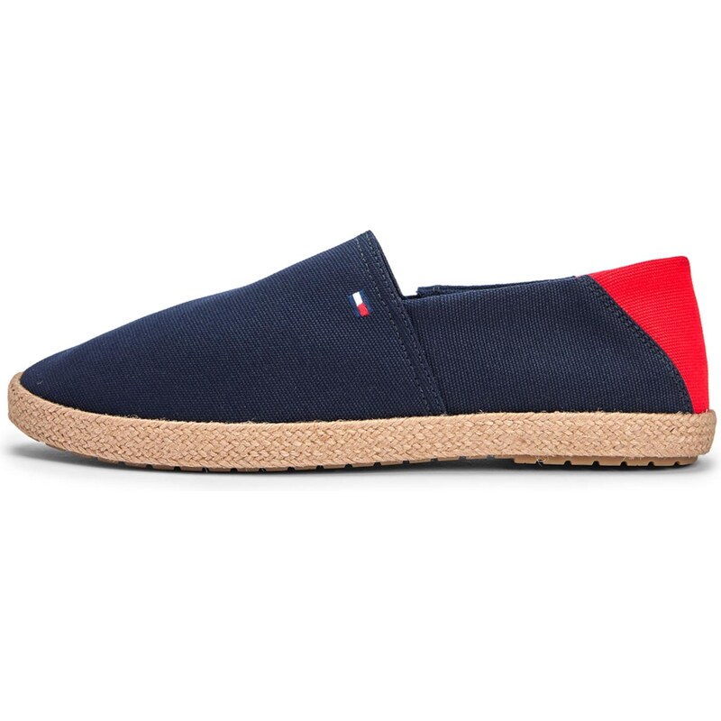TOMMY HILFIGER Espadrilky tmavomodrá / červená 67317933
