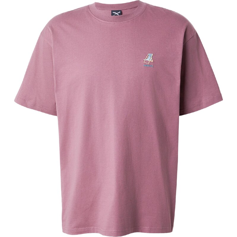 Iriedaily Tričko Homeoffice žltohnedá / enciánová / svetlofialová / 67317986