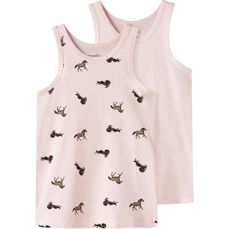 NAME IT Tielko hnedá / ružová / čierna 67317988