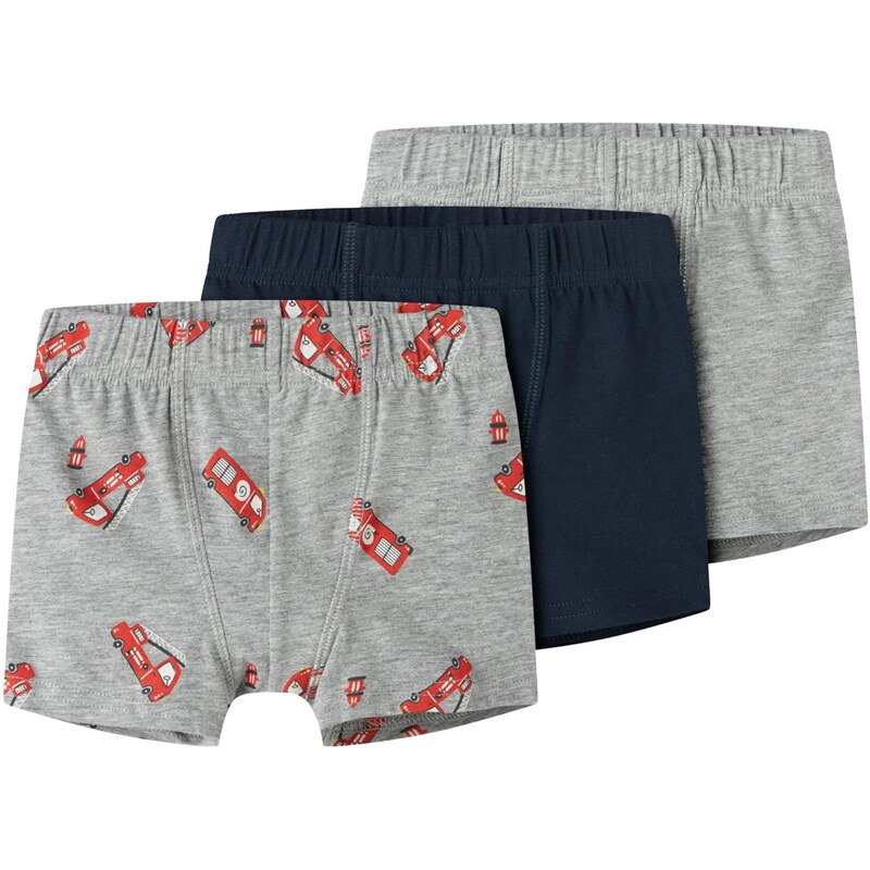 NAME IT Nohavičky námornícka modrá / sivá / červená / biela 67318011