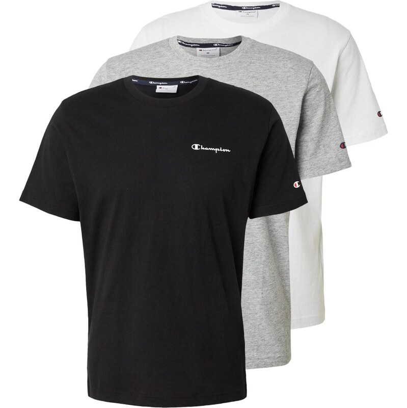 Champion Authentic Athletic Apparel Tričko sivá melírovaná / čierna / 67318022