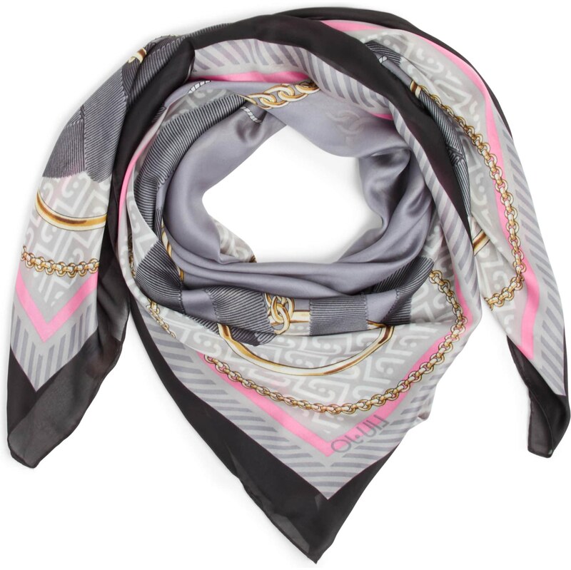 Liu Jo Šatka NASTRI žltá / sivá / ružová / čierna 67318066