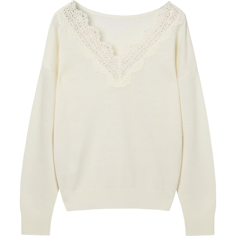 TATUUM Sveter biela 67318095