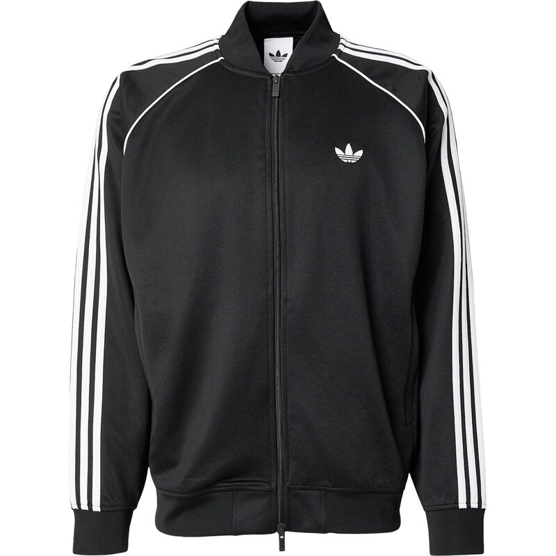 ADIDAS ORIGINALS Tepláková bunda Adicolor Classics čierna / biela 67318168