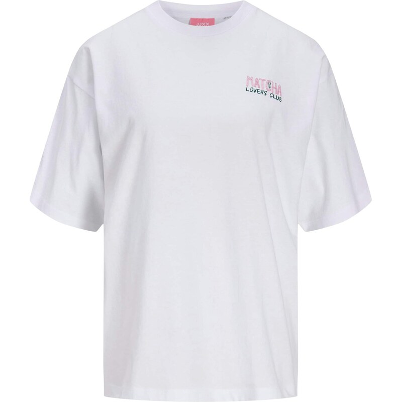 JJXX Tričko JXMILLOW svetlozelená / tmavozelená / svetloružová / biela 67318188