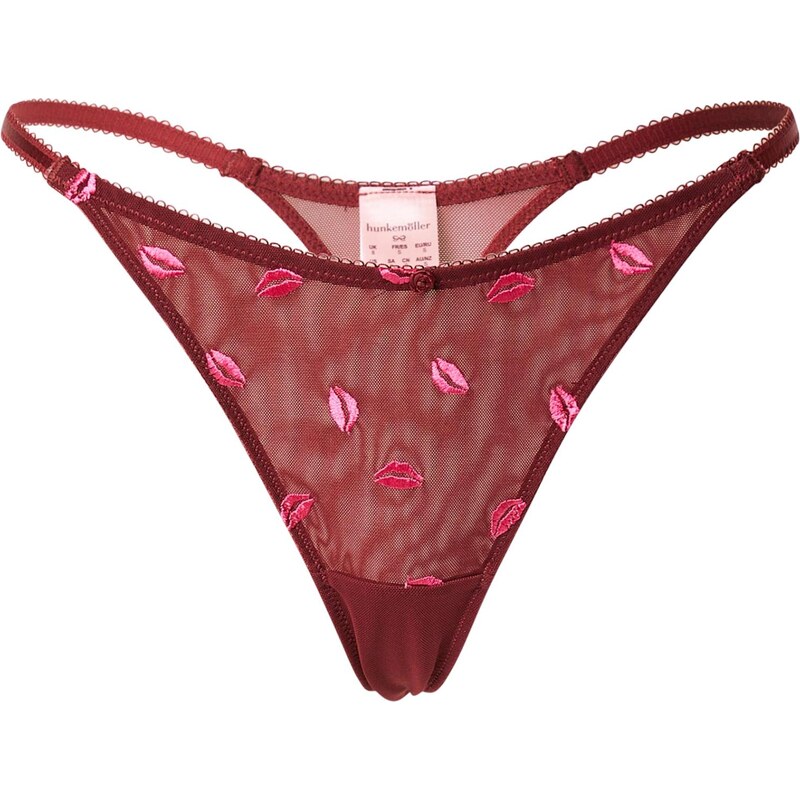 Hunkemöller Tangá ružová / tmavočervená 67318185