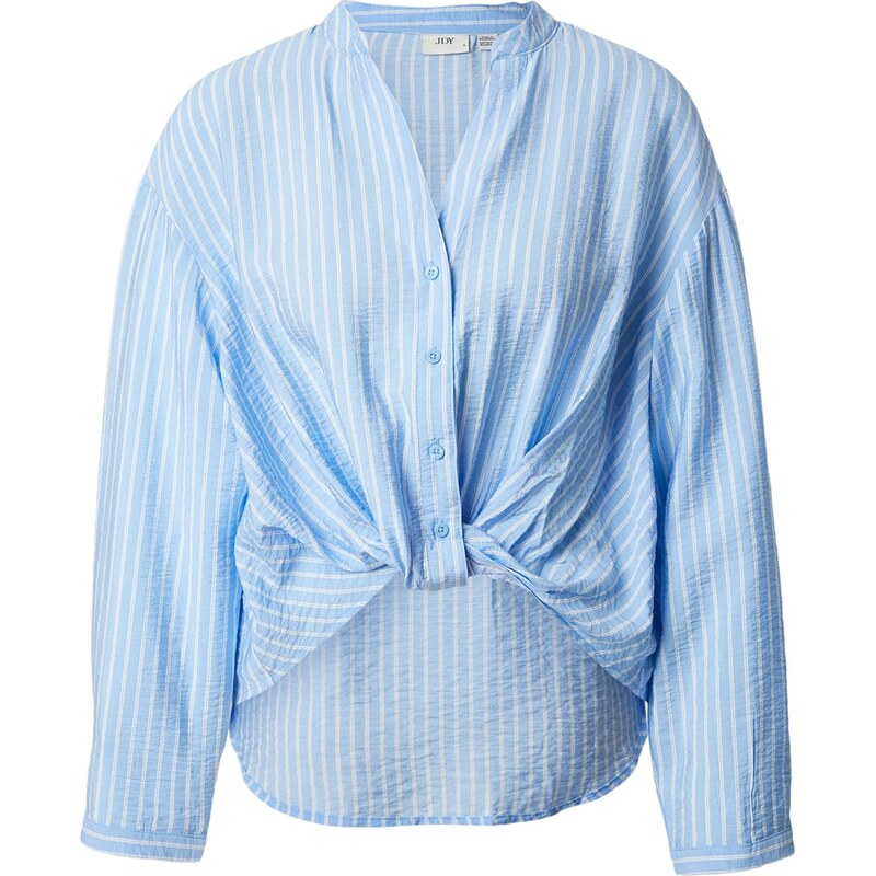 JDY Blúzka JDYBARBARA svetlomodrá / biela 67318208