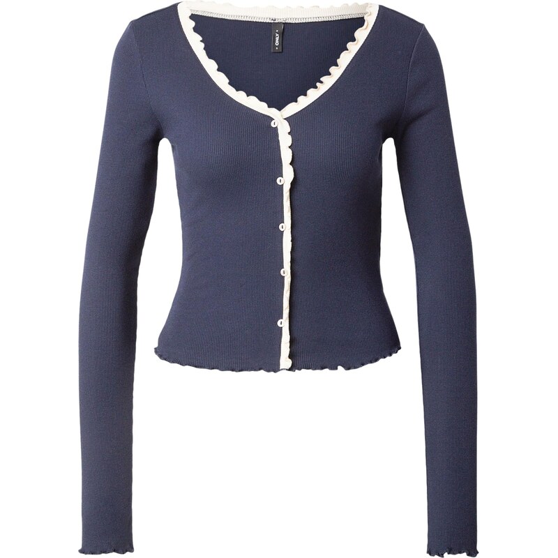 ONLY Tričko ONLLAILA béžová / námornícka modrá 67318218