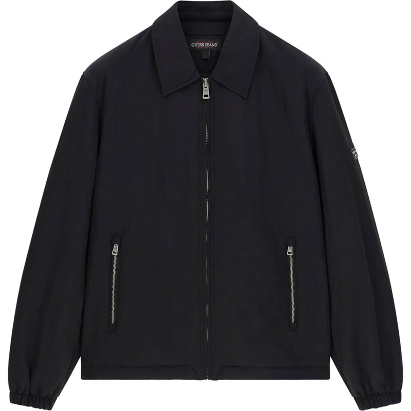GUESS JEANS Prechodná bunda čierna 67318240