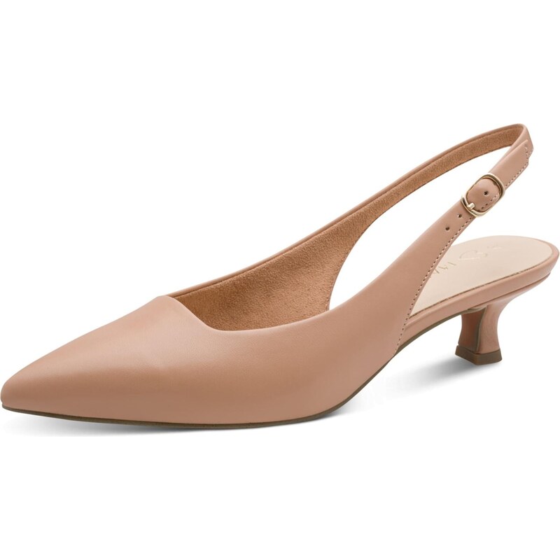 MARCO TOZZI Lodičky s otvorenou pätou svetlohnedá 67318311